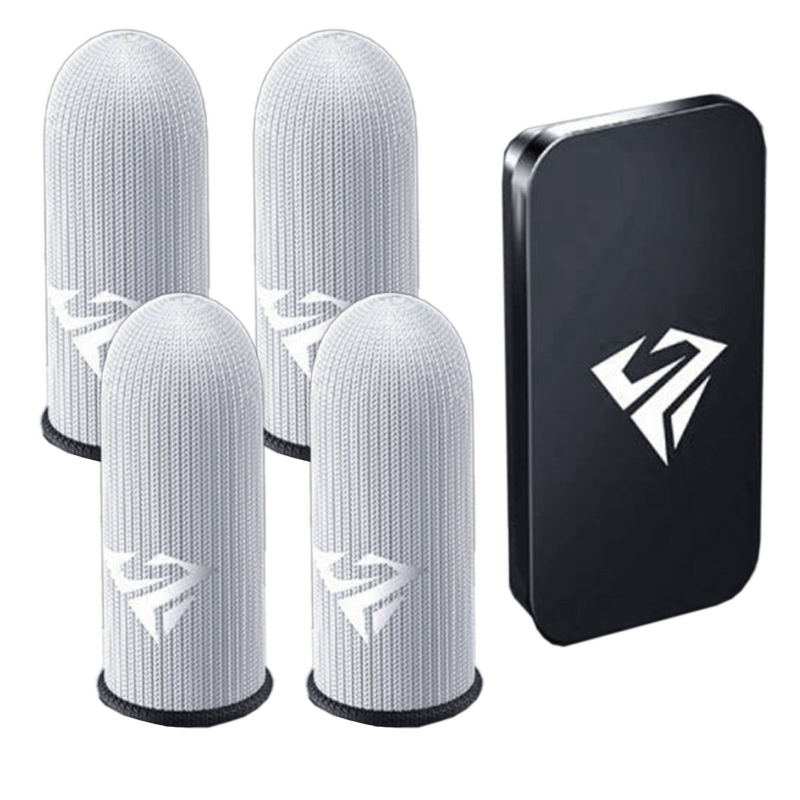 Gaming Accessories Bundle - 게이머 손가락 슬리브, 땀 방지, 게이머