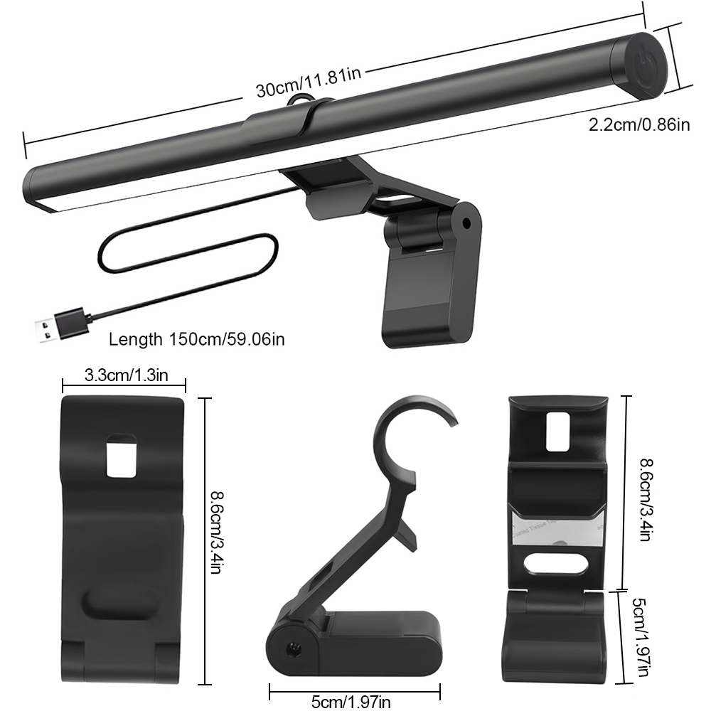 Monitor Light Bar - 데스크탑 PC 모니터 화면 걸이형 라이트