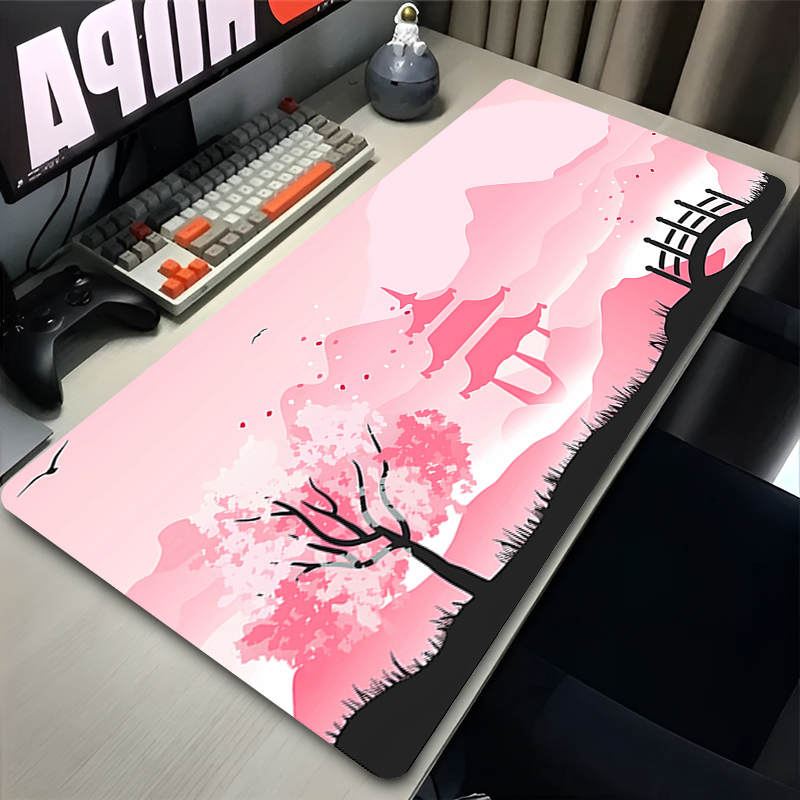 Gaming Accessories Companies - 마우스패드 게이머 컴퓨터 액세서리 사쿠라 핑크
