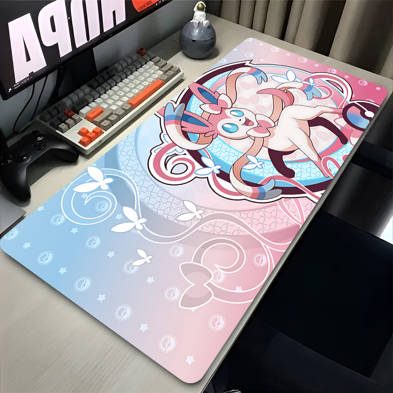 Gaming Accessories Kawaii - 대형 핑크 귀여운 마우스 패드 XXL