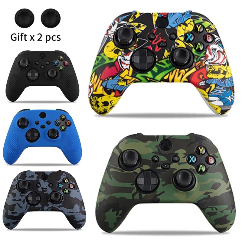Xbox 시리즈 X/S 컨트롤러용 소프트 실리콘 케이스 - Gaming Setup Accessories Xbox 리뷰 및 가격