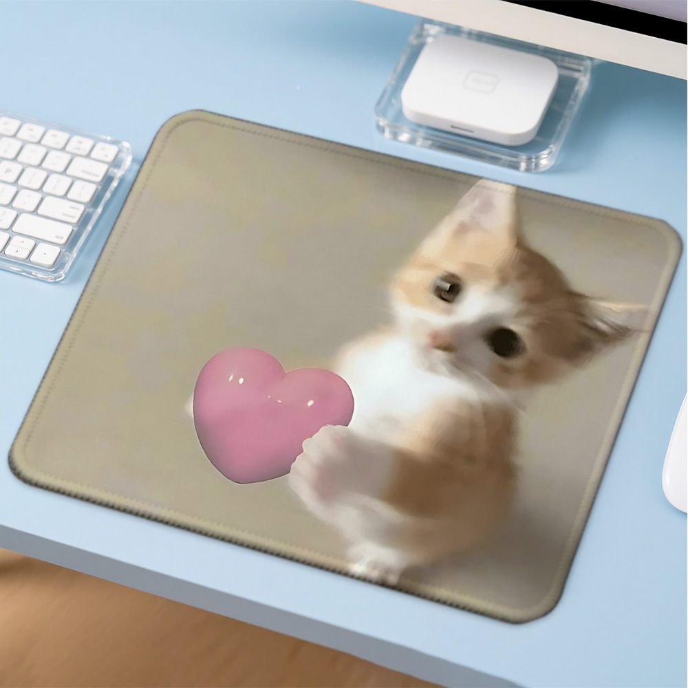 Mosepad Kawaii Funny Cat 컴퓨터 매 - Gaming Accessories Companies 리뷰 및 가격