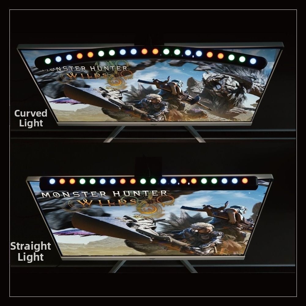 RGB 분위기 모니터 라이트 바 터치 컨트롤 음악 리듬 - Monitor Light Bar 리뷰 및 가격