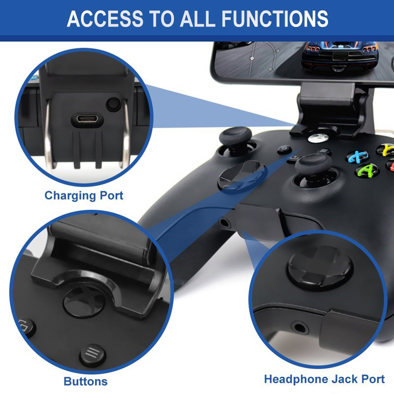 Xbox 시리즈 S/X 컨트롤러용 휴대폰 클립 스탠드  - Gaming Setup Accessories Xbox 리뷰 및 가격