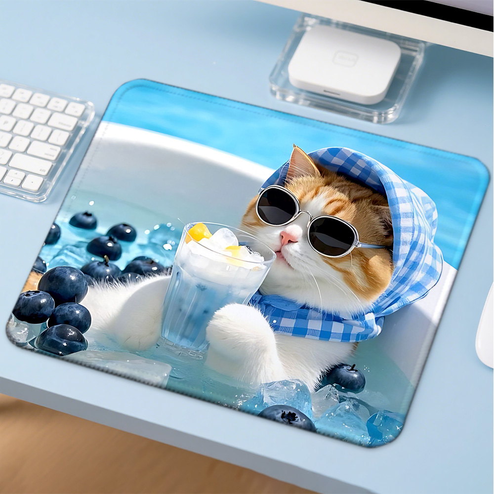 Mosepad Kawaii Funny Cat 컴퓨터 매 - Gaming Accessories Companies 리뷰 및 가격