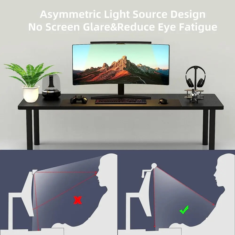 곡선형 모니터 라이트 바 3색 조광 모든 화면에 적용  - Monitor Light Bar 리뷰 및 가격