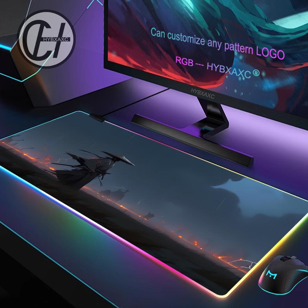 RGB 사무라이 워리어 마우스 패드 게이머 컴퓨터 액세 - Gaming Accessories Companies 리뷰 및 가격