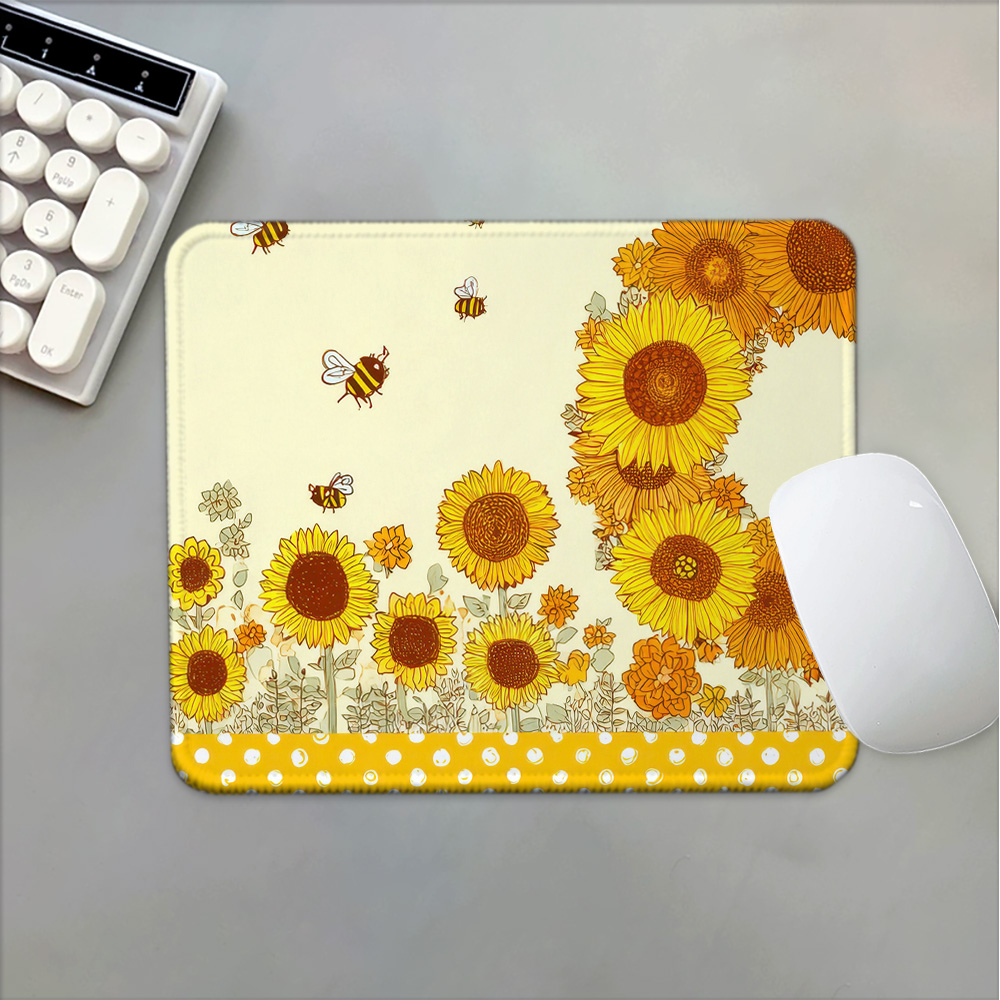 Mosepad Sun Flower 컴퓨터 매트 데스크  - Gaming Accessories Companies 리뷰 및 가격