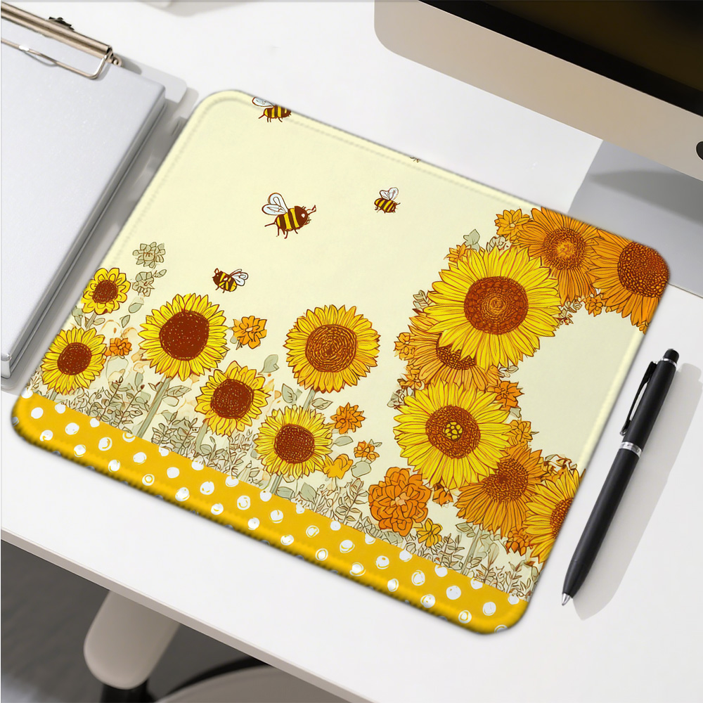 Mosepad Sun Flower 컴퓨터 매트 데스크  - Gaming Accessories Companies 리뷰 및 가격